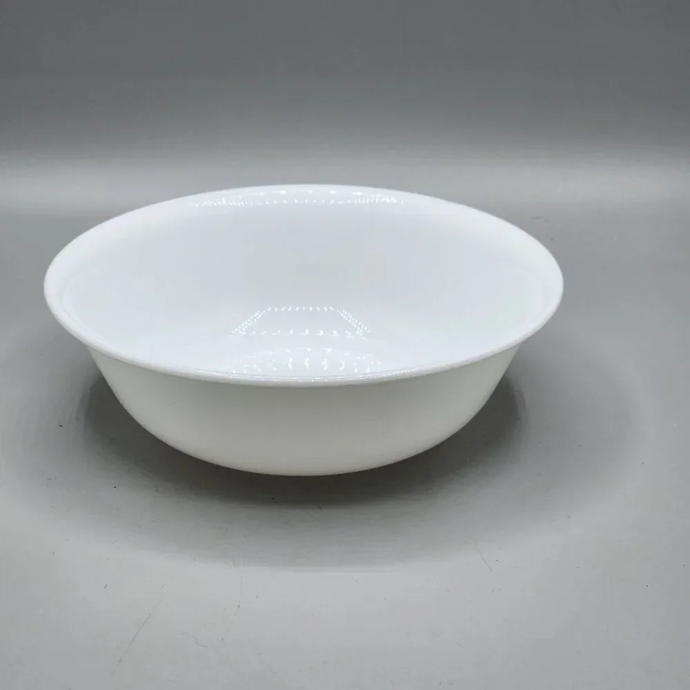 orelle Winter Frost White Cereal Soup Salad Bowl 6 1/4